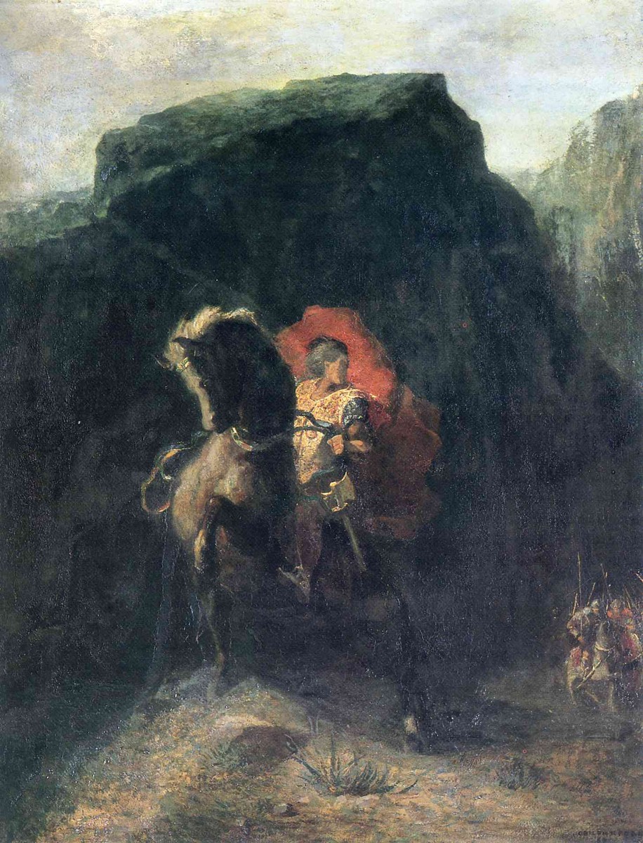 Roland at Roncesvalles by Odilon Redon