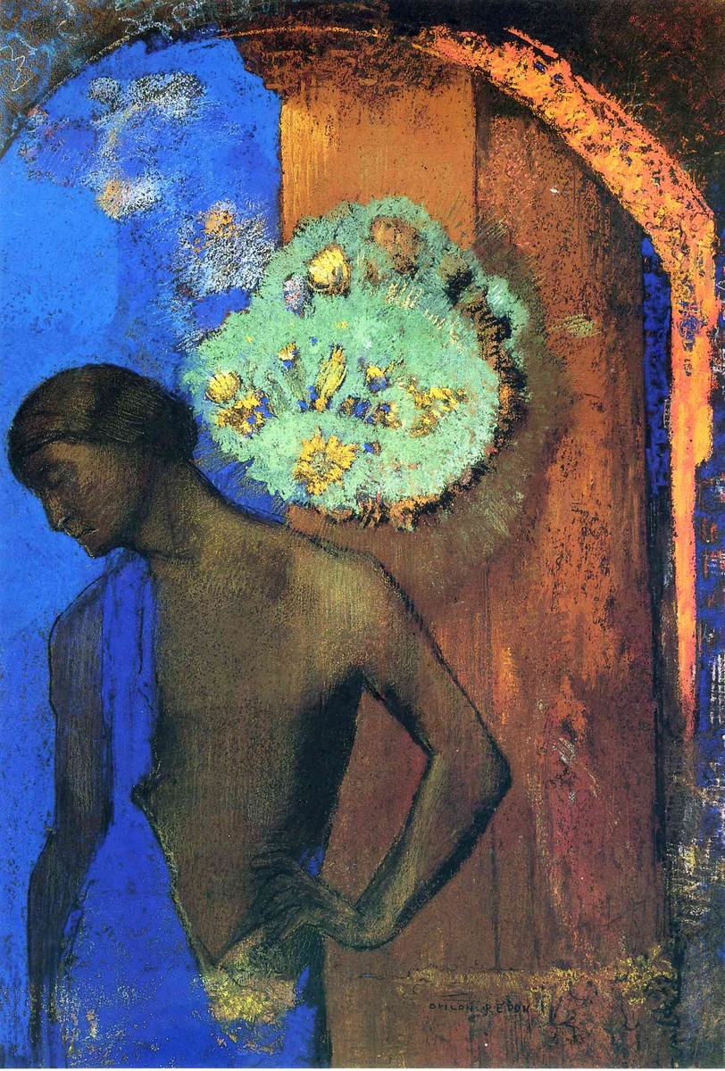 Saint John (The blue tunic) by Odilon Redon