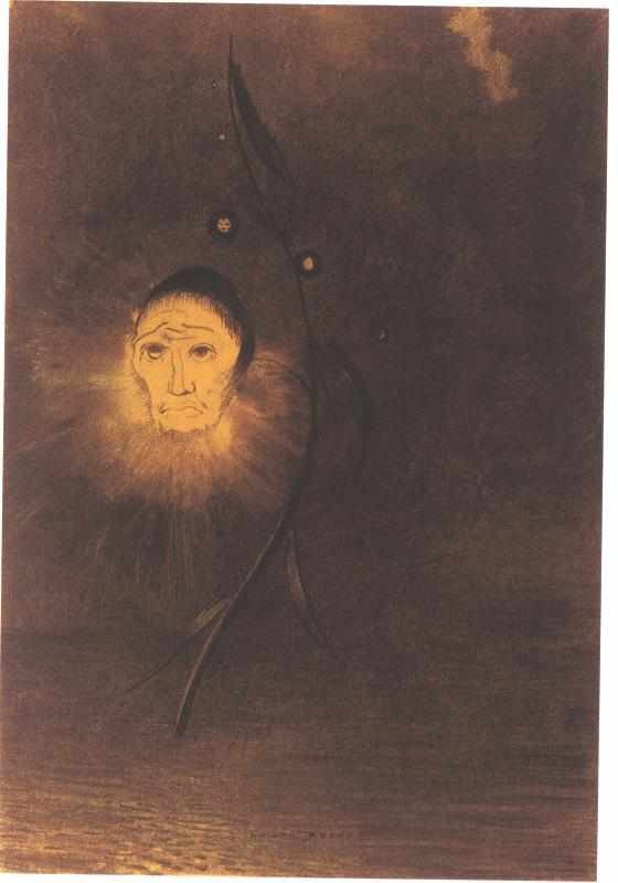 Swamp Flower by Odilon Redon