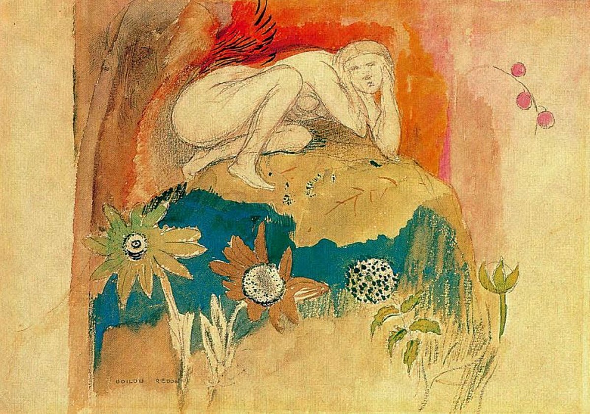 Temptation by Odilon Redon