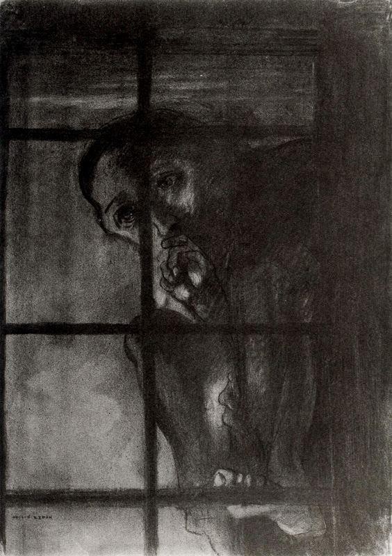 The Accused by Odilon Redon