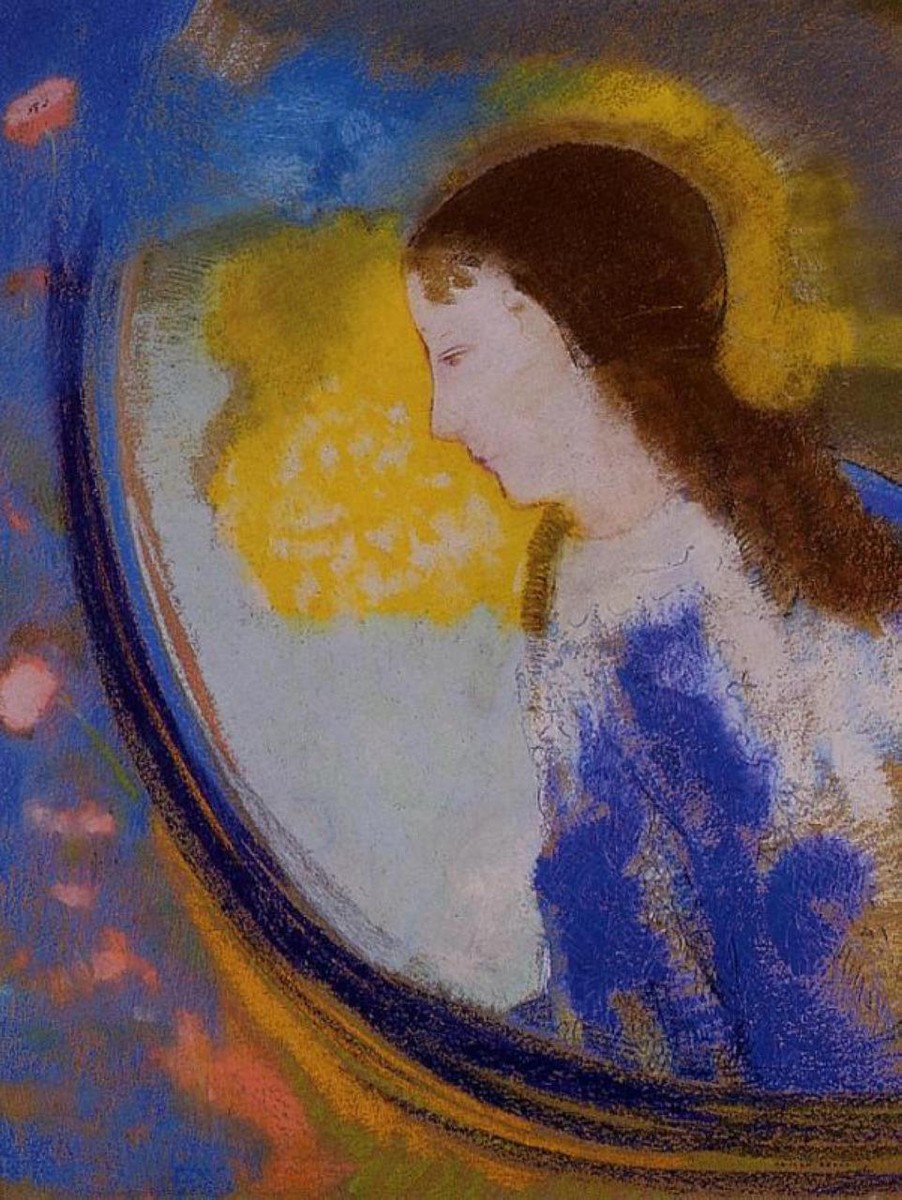 The Child in a Sphere of Light by Odilon Redon