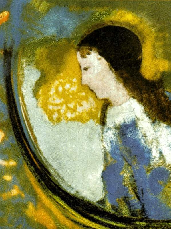 The Child In A Sphere Of Light by Odilon Redon