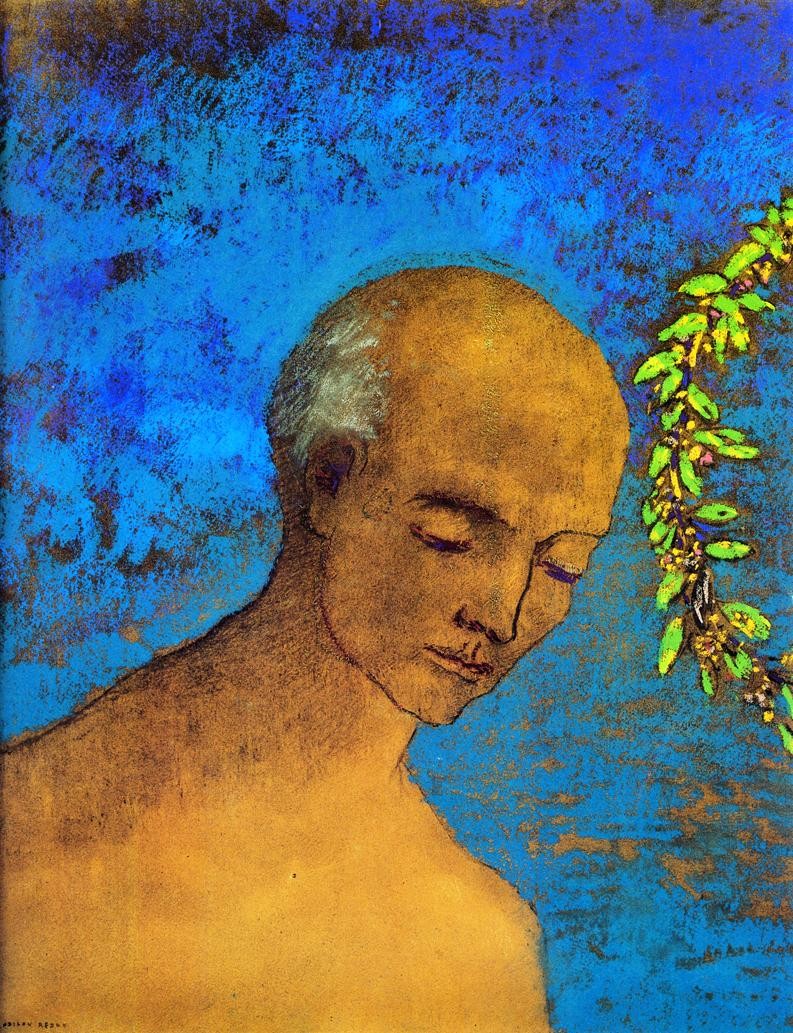 The Crown by Odilon Redon