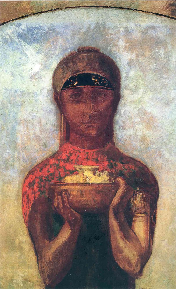 The Cup of Mystery by Odilon Redon