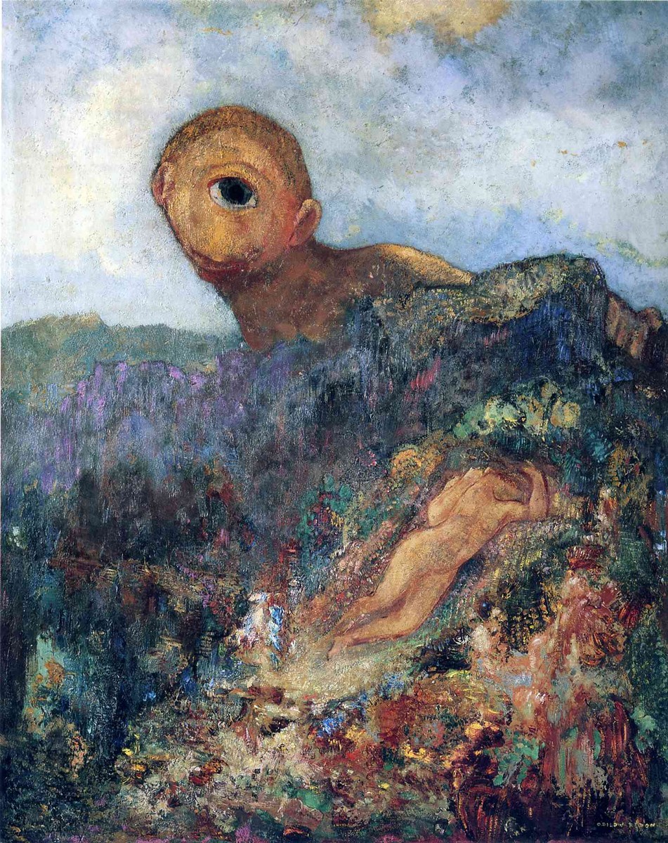 The Cyclops by Odilon Redon