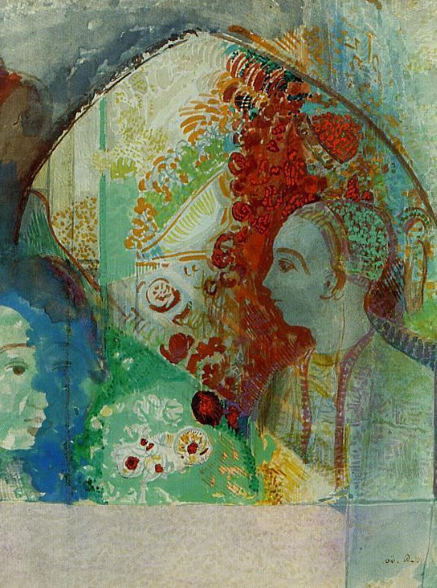 The Dream by Odilon Redon