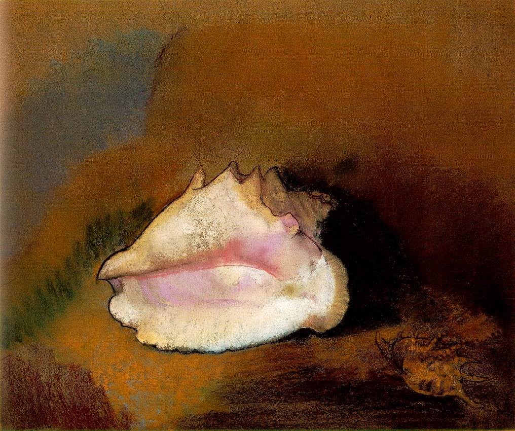 The Seashell by Odilon Redon