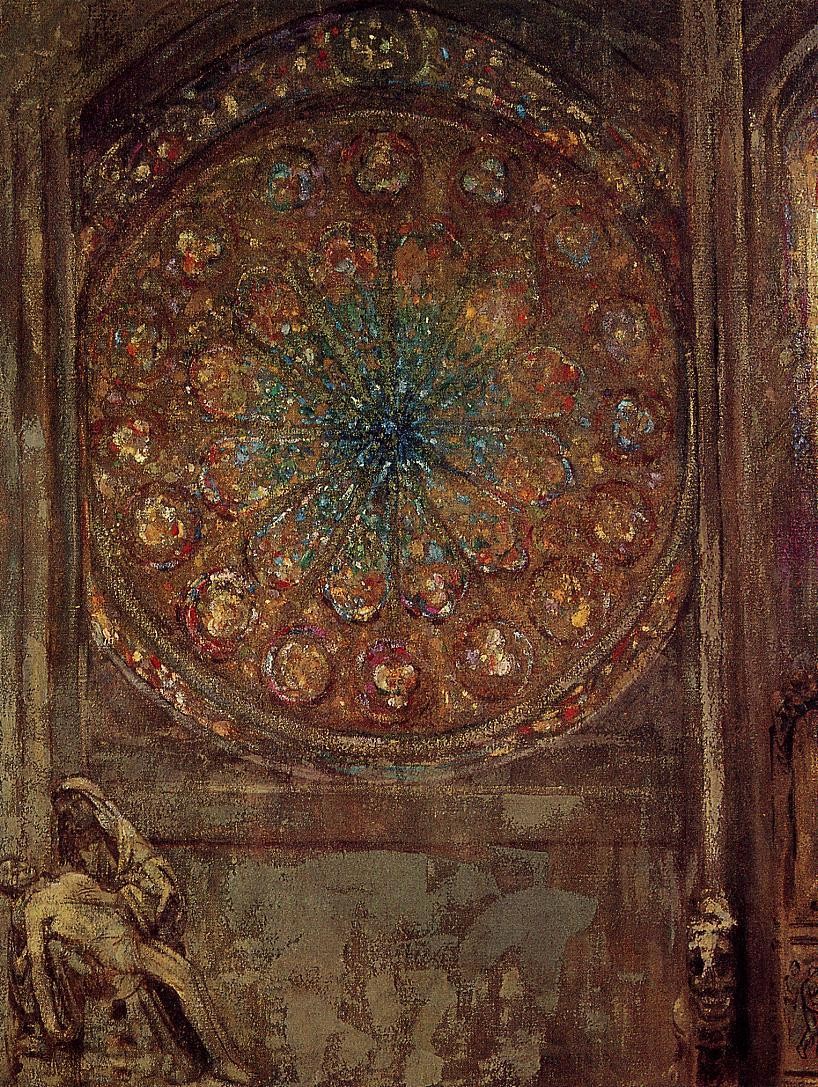 The Window by Odilon Redon