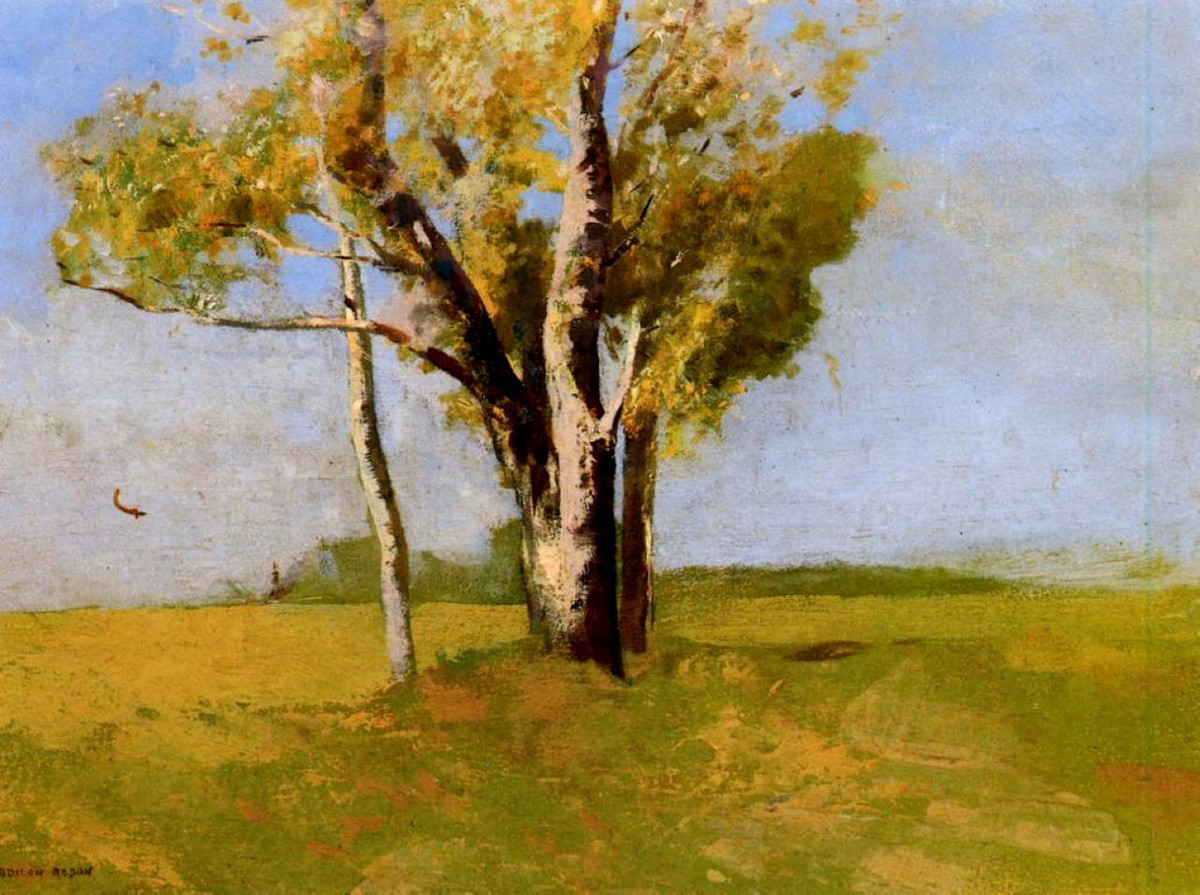 Trees by Odilon Redon