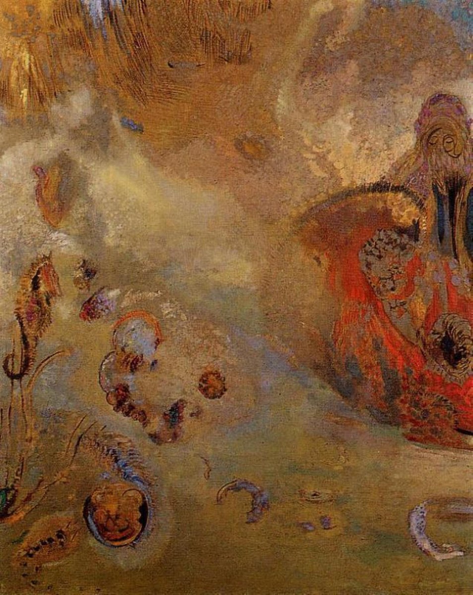 Underwater Vision by Odilon Redon