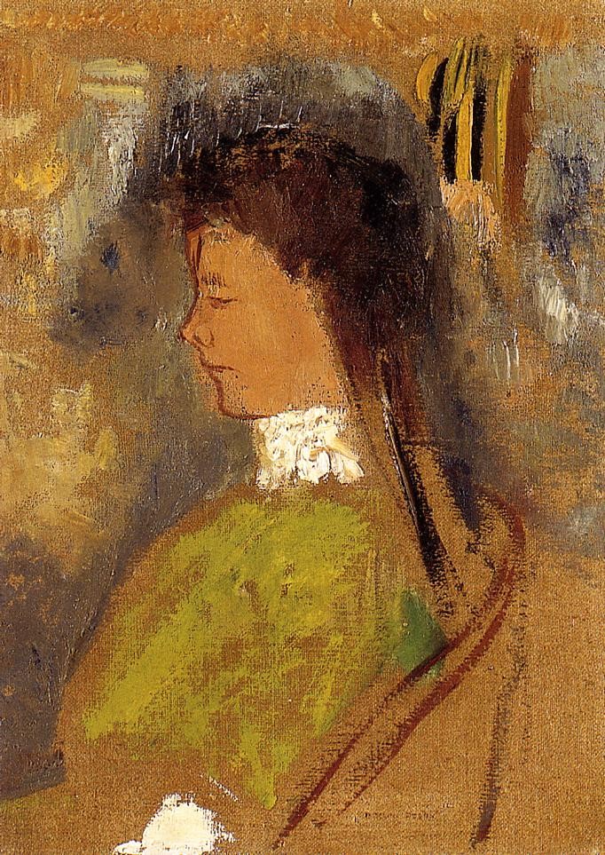 Violette Haymann by Odilon Redon