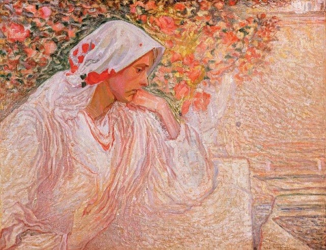 My Muse (Portrait of the Wife) by Oleksa Novakivskyi