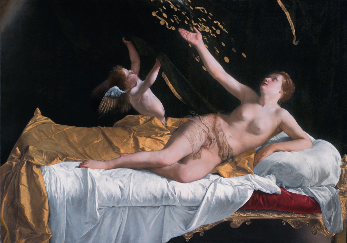 Danae by Orazio Gentileschi