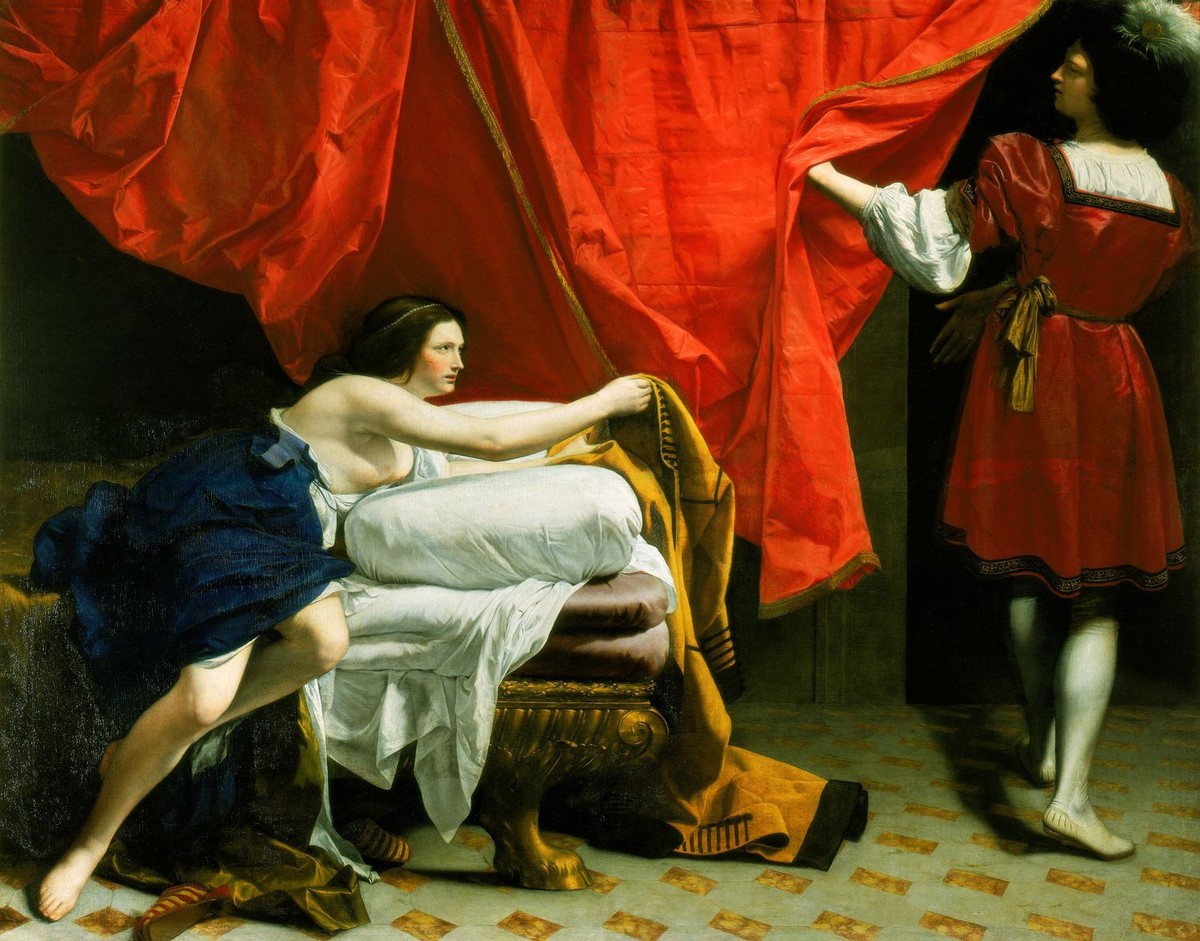 Joseph and Potiphar's Wife by Orazio Gentileschi
