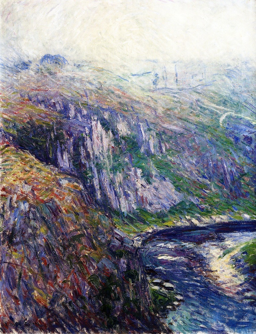 Valley of the Creuse, Crozant by Othon Friesz