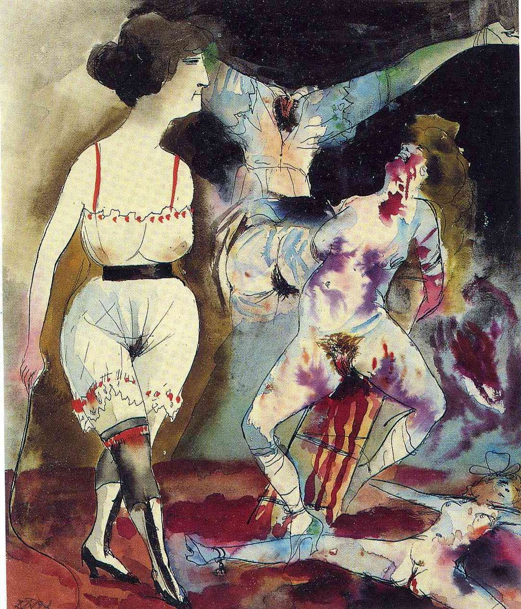 Dream of the sadist by Otto Dix