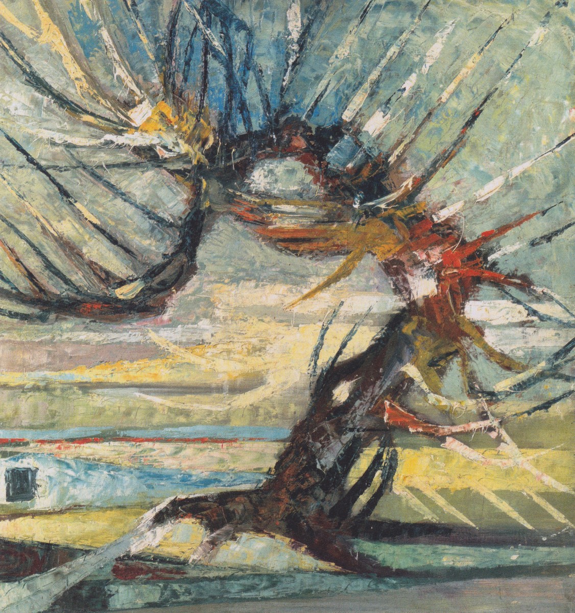 a Tree by Otto Mueller