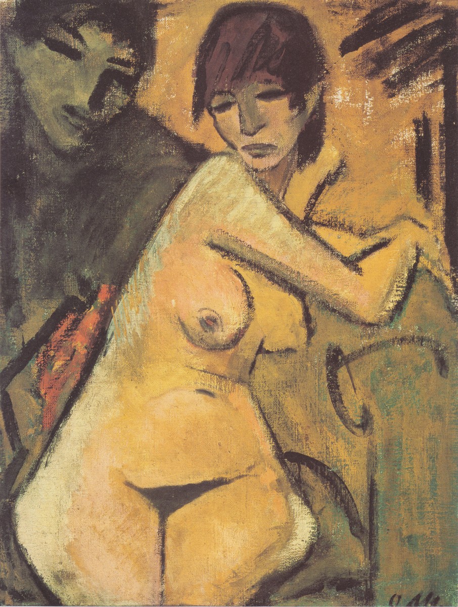 Liebespaar by Otto Mueller