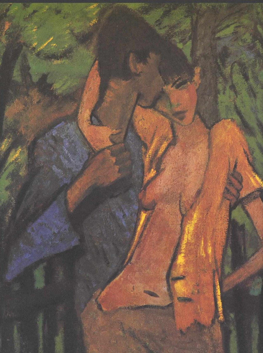 Lovers by Otto Mueller