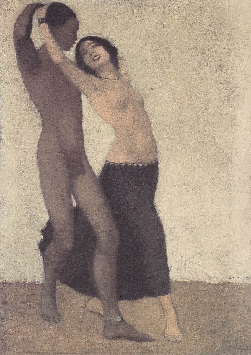 Neger Und Tänzerin by Otto Mueller