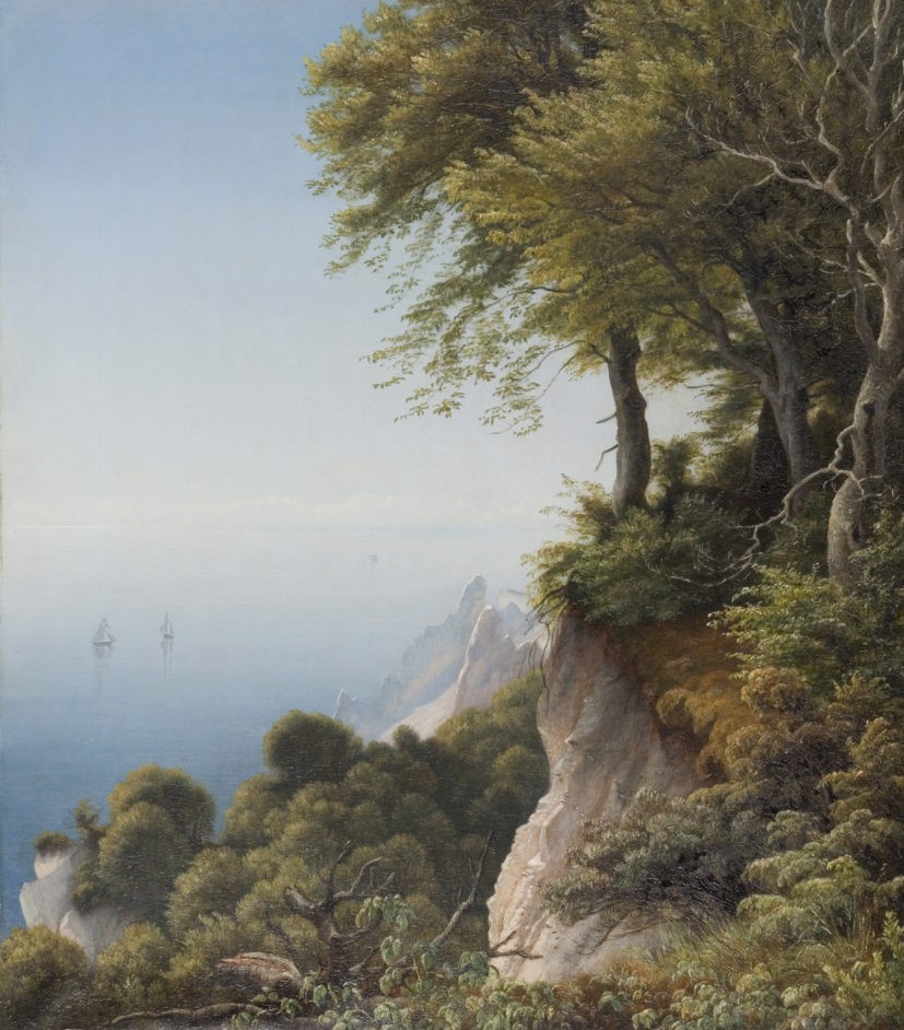 The Cliff of the Mole by P. C. Skovgaard