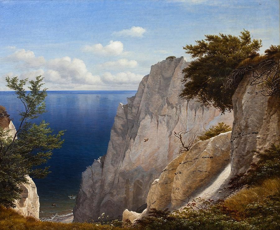 The Cliffs Of Mon, Denmark by P. C. Skovgaard