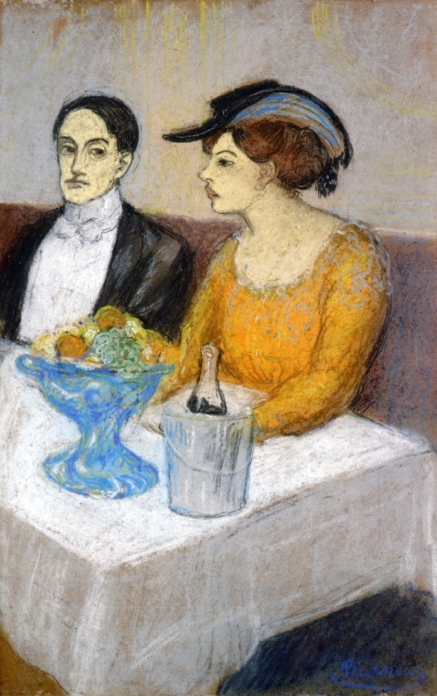 Angel Fernandez de Soto and his Friend by Pablo Picasso