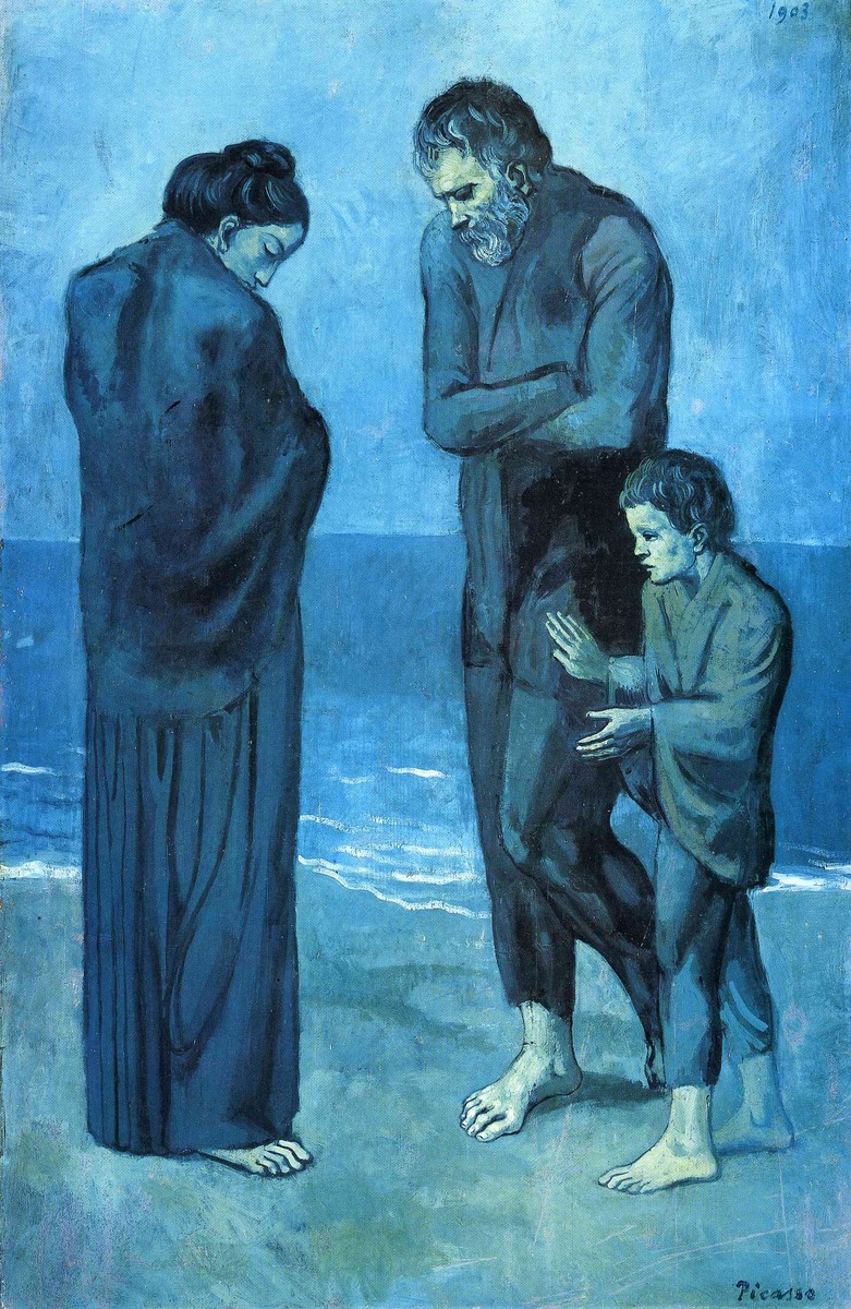 The Tragedy by Pablo Picasso