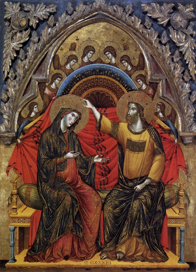 Coronation of the Virgin by Paolo Veneziano