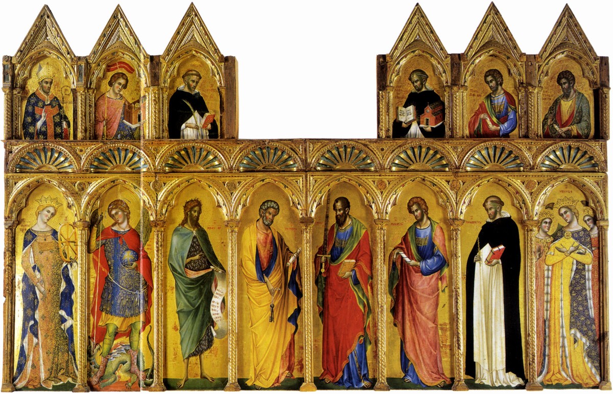 Coronation of the Virgin, Church of Saint Dominic by Paolo Veneziano