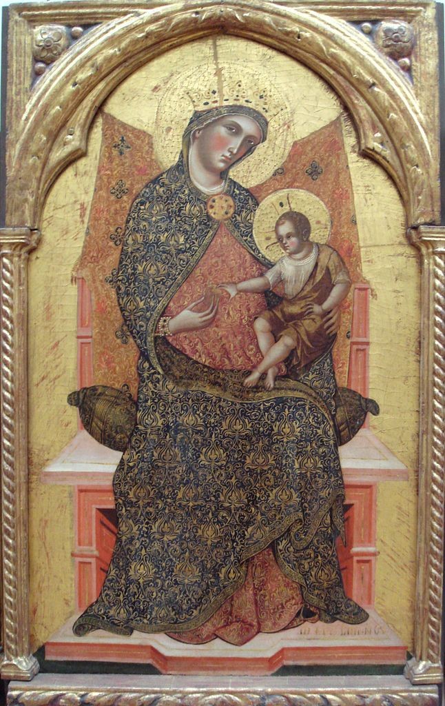 Virgin Mary and Child by Paolo Veneziano