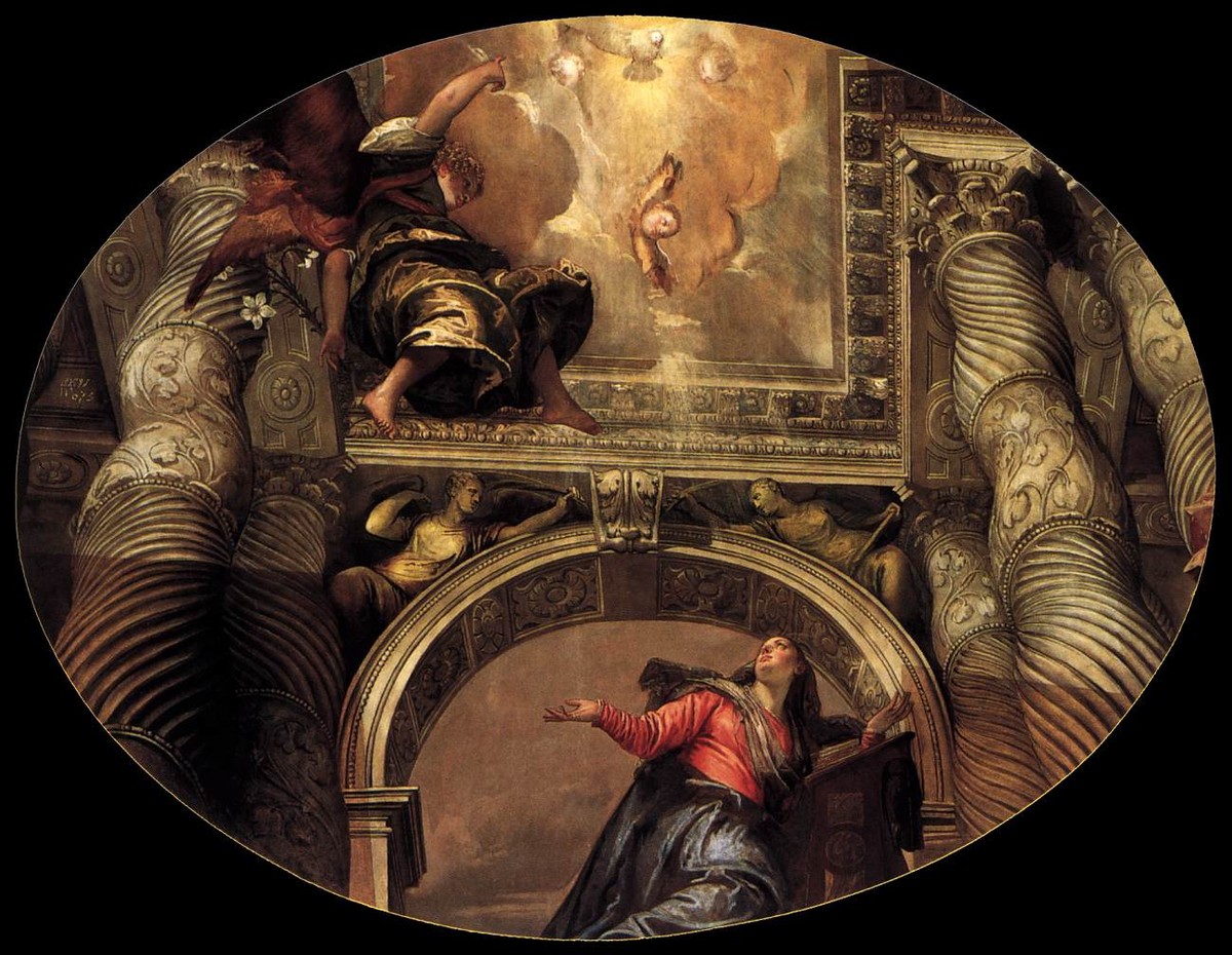 Annunciation by Paolo Veronese