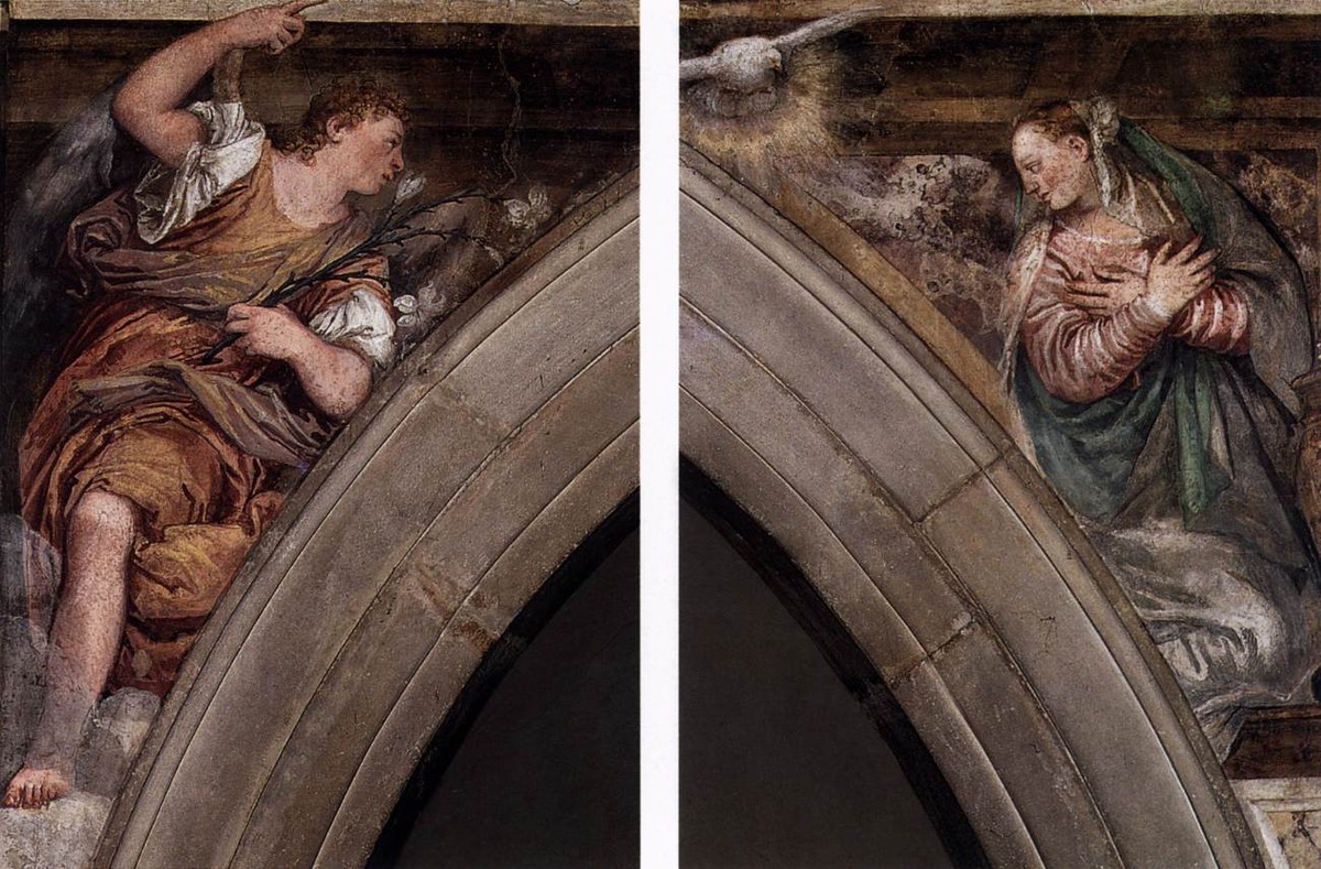 Annunciation by Paolo Veronese
