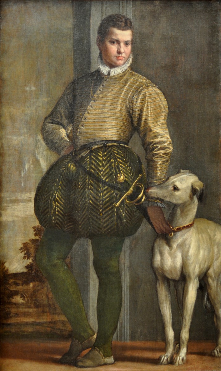 Boy with a Greyhound by Paolo Veronese