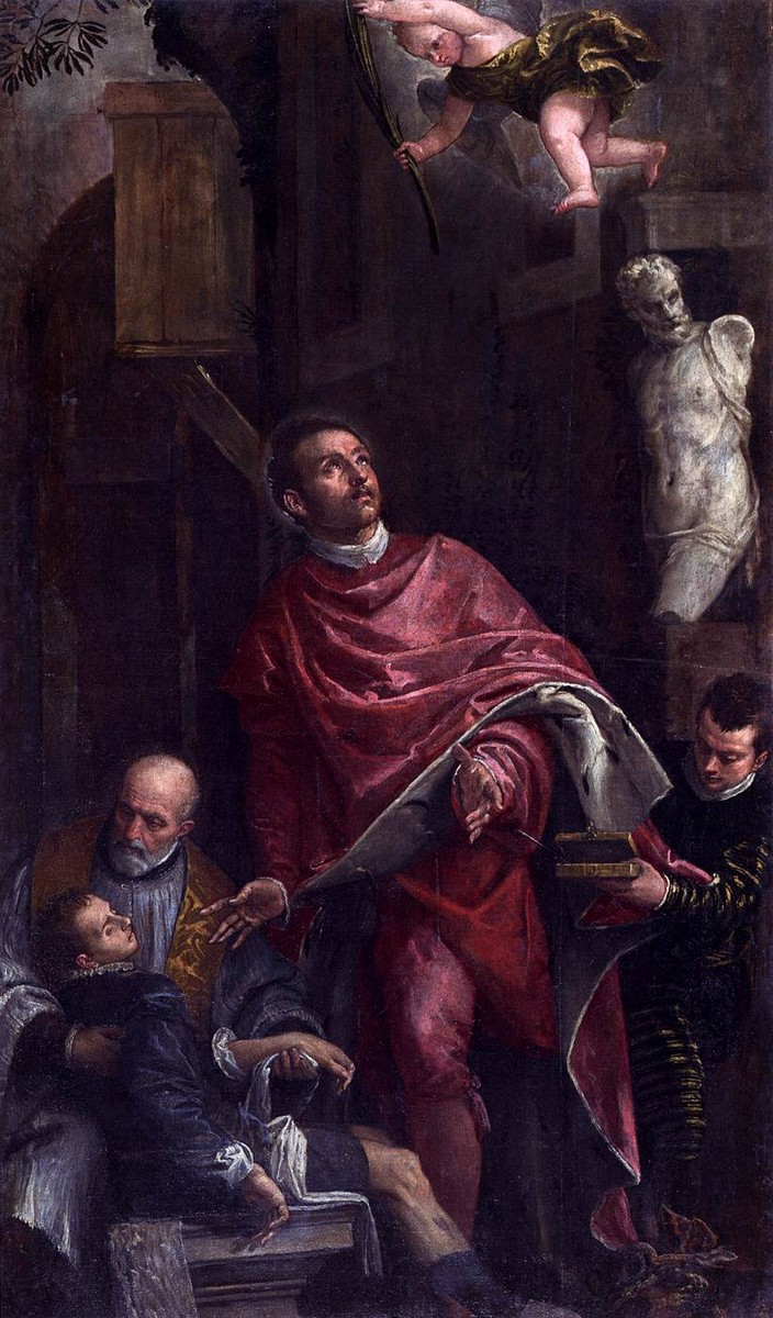 Conversion of St Pantaleon by Paolo Veronese