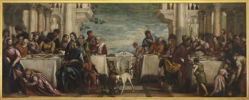Feast at the House of Simon by Paolo Veronese