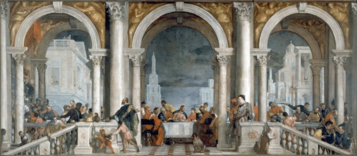 Feast in the House of Levi (Last Supper) by Paolo Veronese