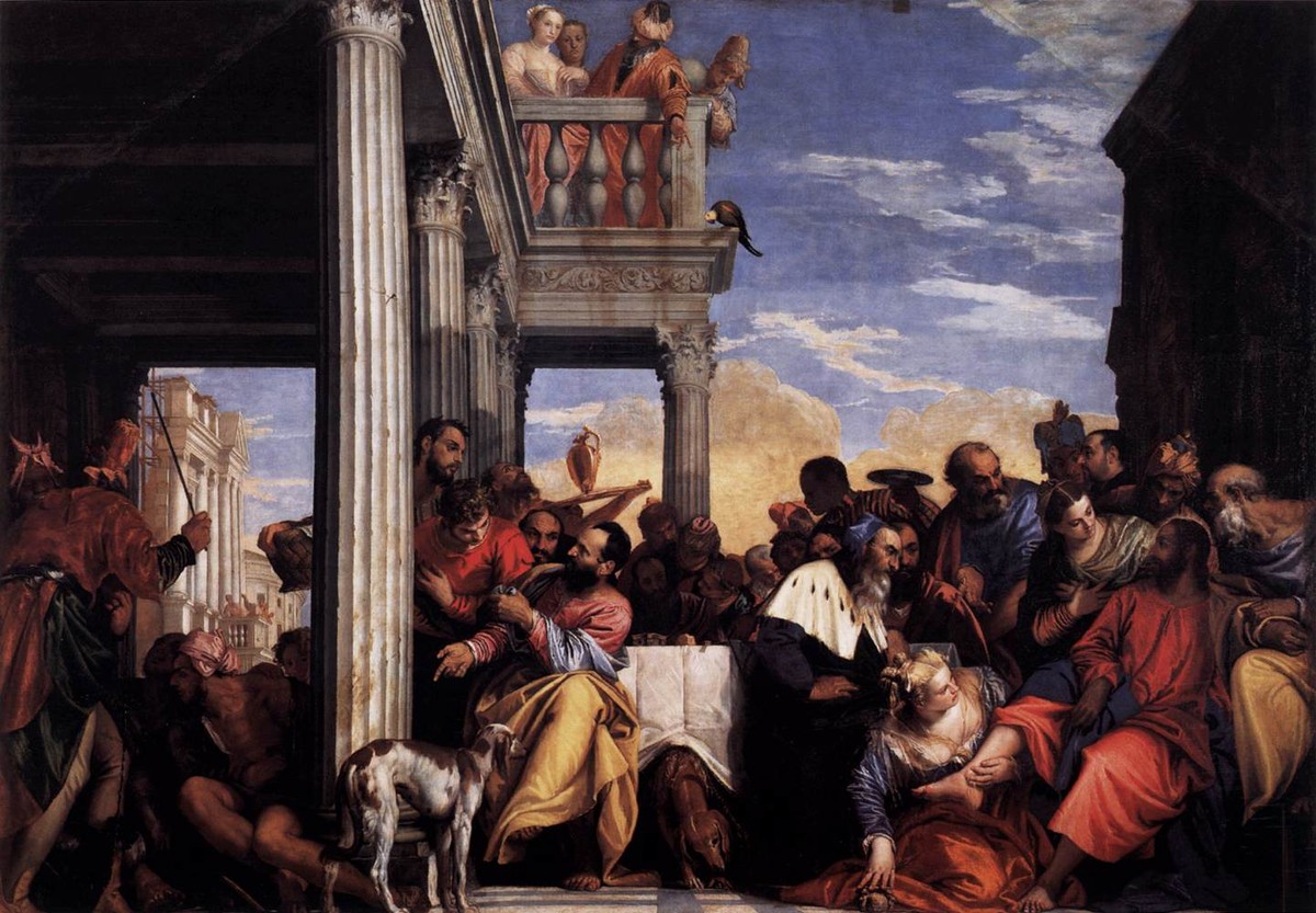 Feast in the House of Simon by Paolo Veronese