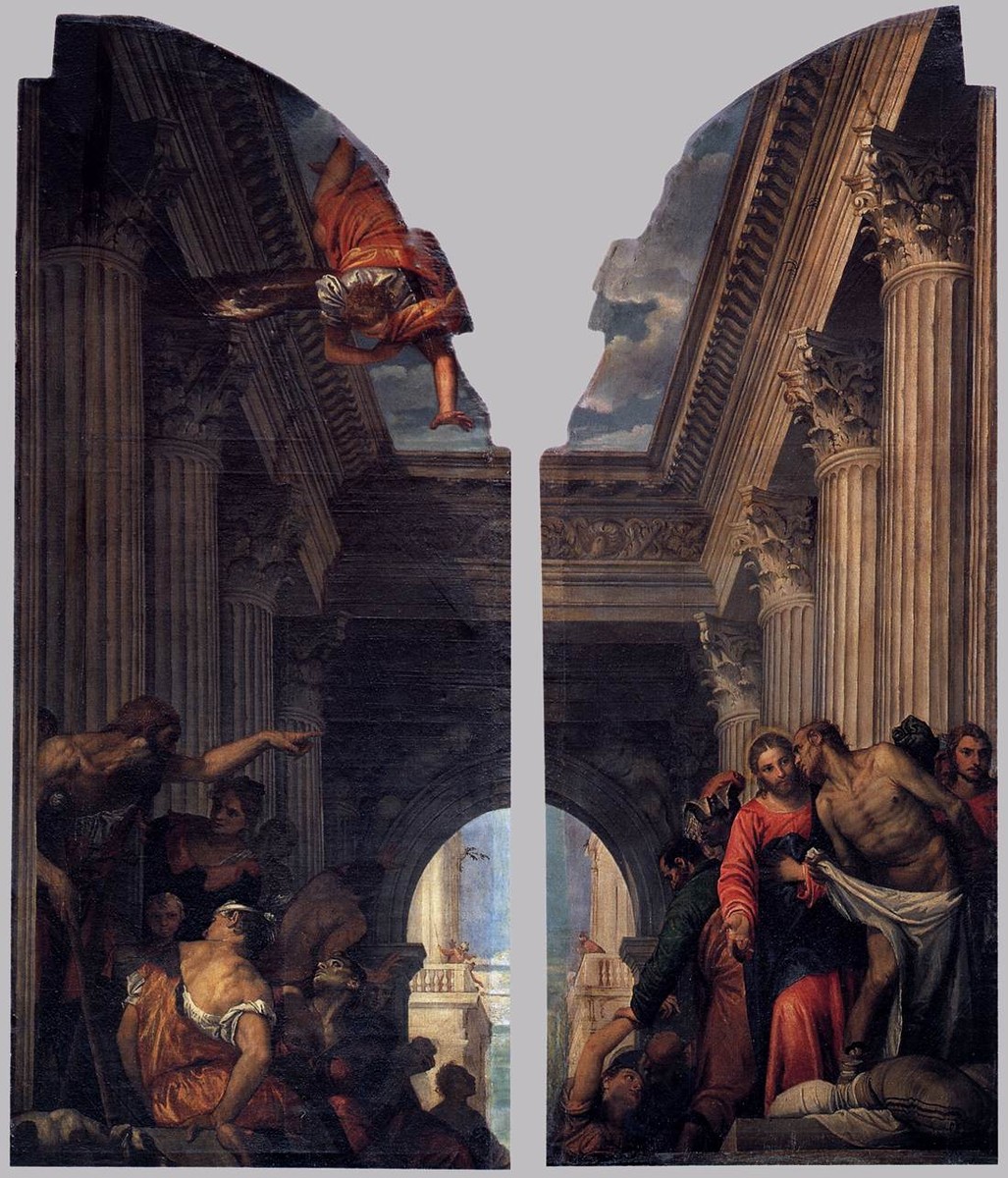 Healing of the Lame Man at the Pool of Bethesda by Paolo Veronese