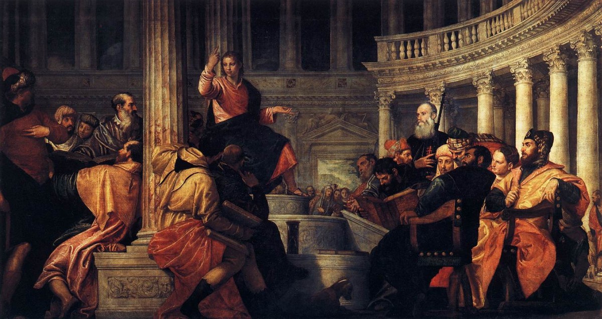 Jesus among the Doctors by Paolo Veronese