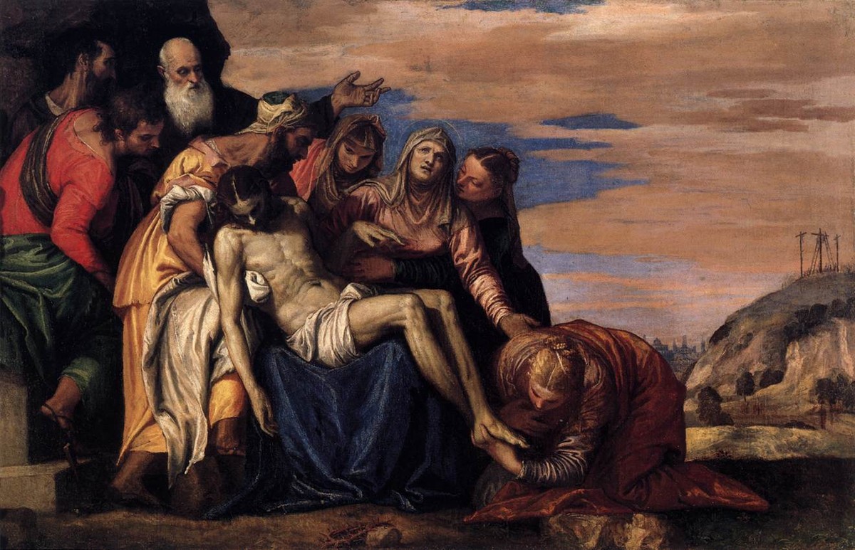 Lamentation over the Dead Christ by Paolo Veronese