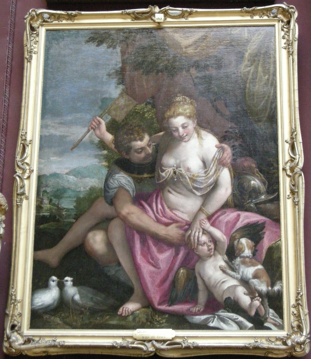 Mars and Venus by Paolo Veronese