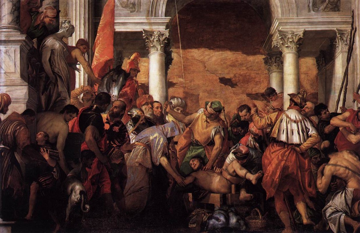 Martyrdom of Saint Sebastian by Paolo Veronese