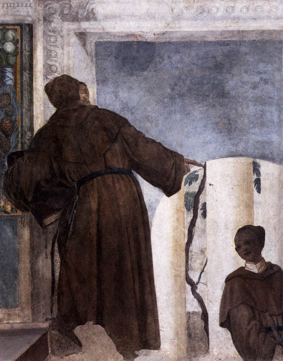 Monk with a Black Boy by Paolo Veronese
