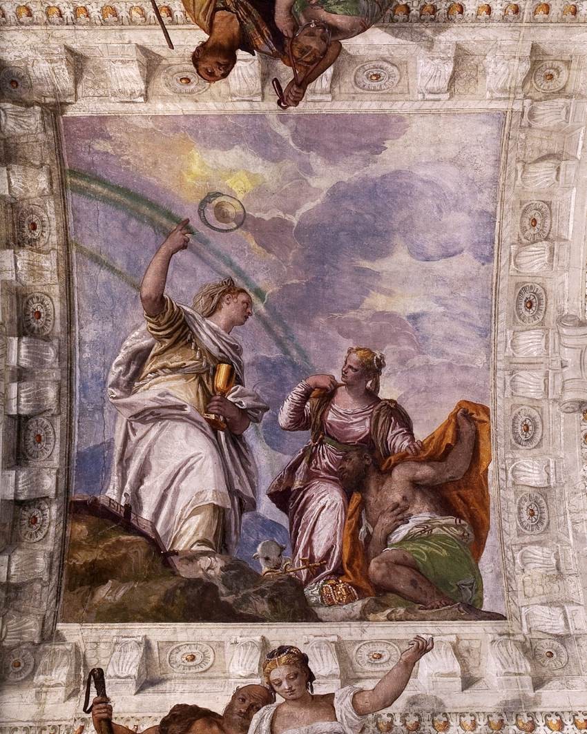 Mortal Man Guided to Divine Eternity by Paolo Veronese