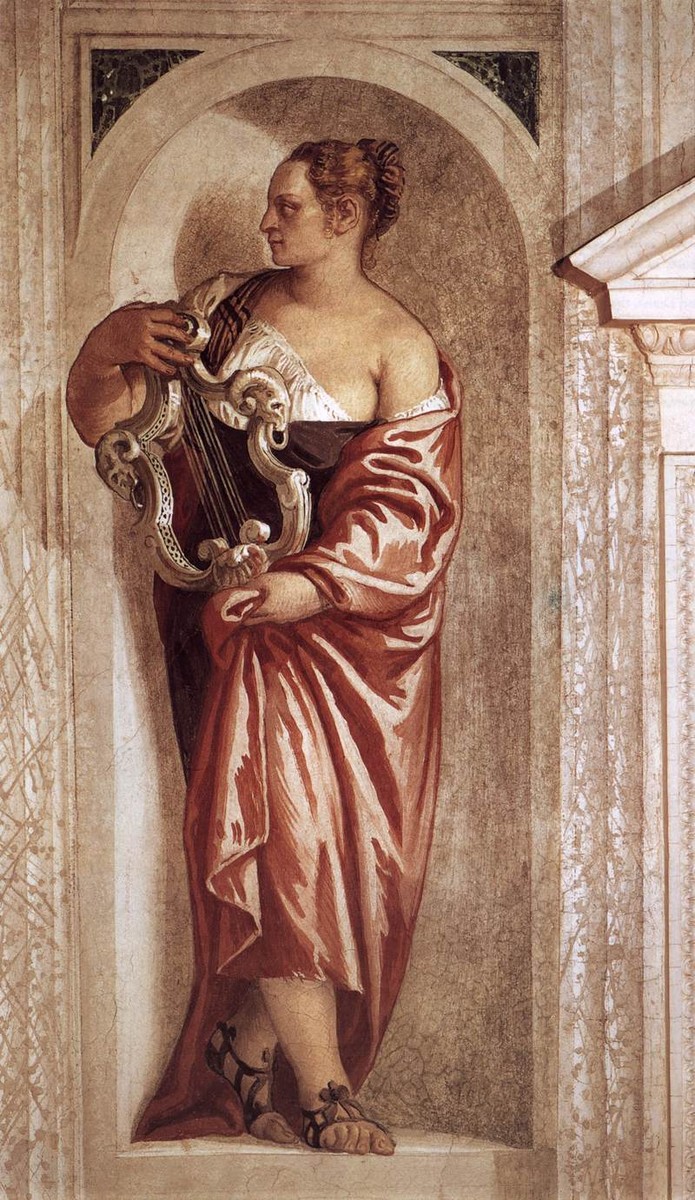 Muse with Lyre by Paolo Veronese