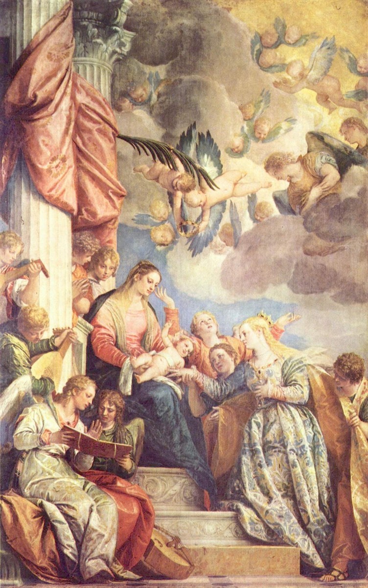 Mystic Marriage of St Catherine by Paolo Veronese