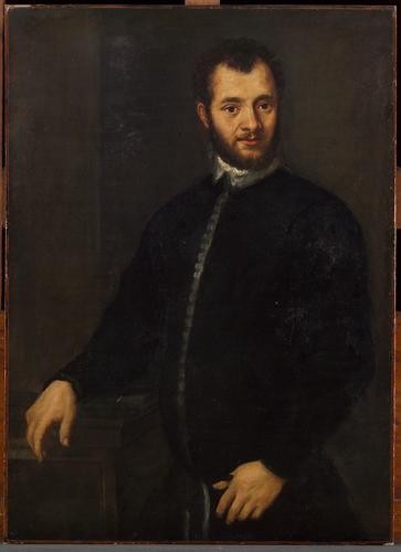 Portrait of a young man in black by Paolo Veronese