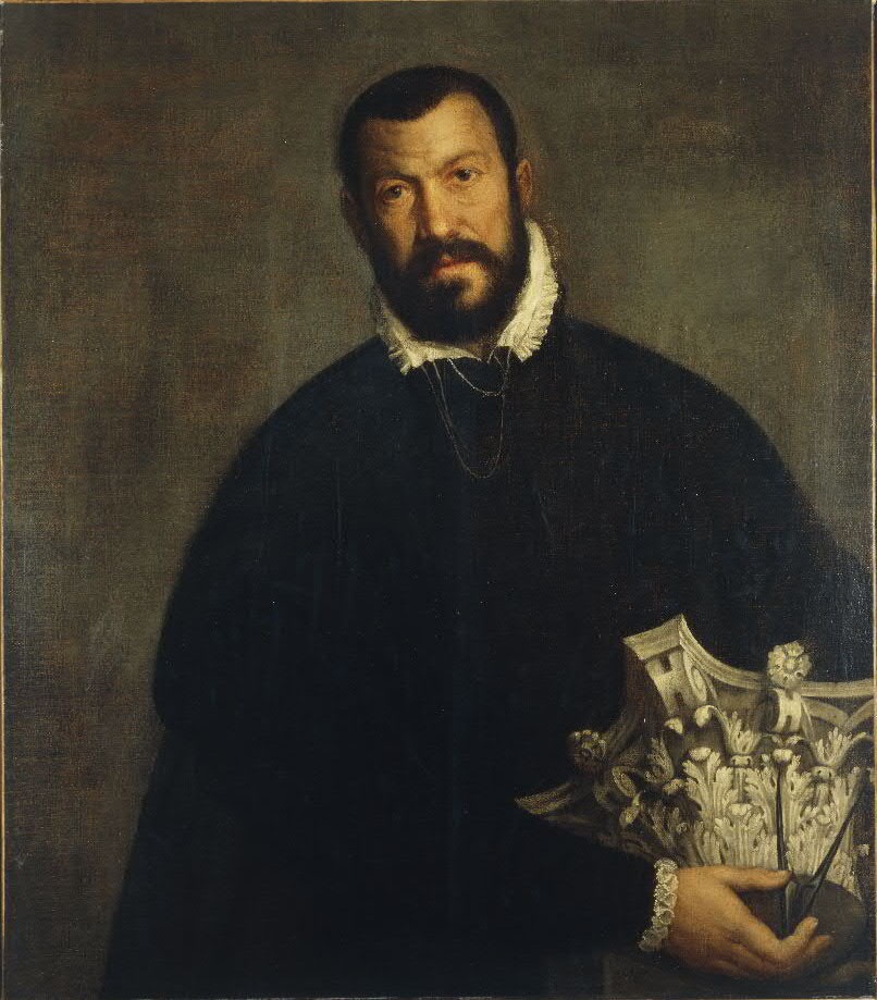 Portrait of architect Vincenzo Scamozzi by Paolo Veronese